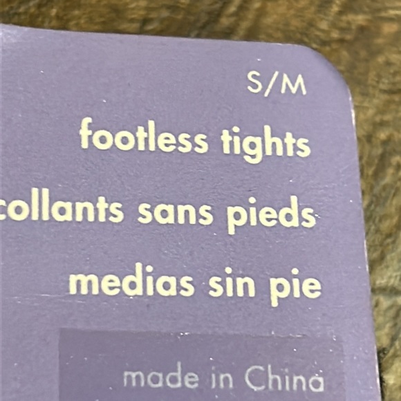 NWT 3 Pairs Claire’s Fleece lined Black Tights Size S/M Footed & Footless - Picture 3 of 15